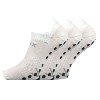 JOGA B low sports socks with ABS, white