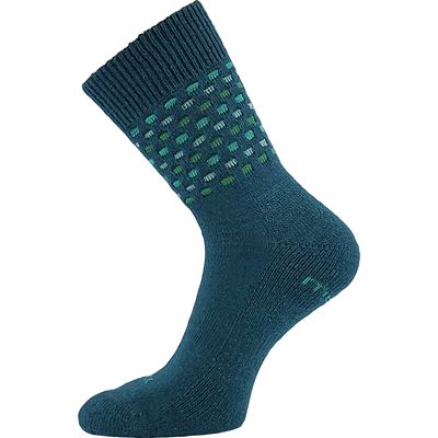 JOHANNA Women's Wool Socks – Dark Turquoise