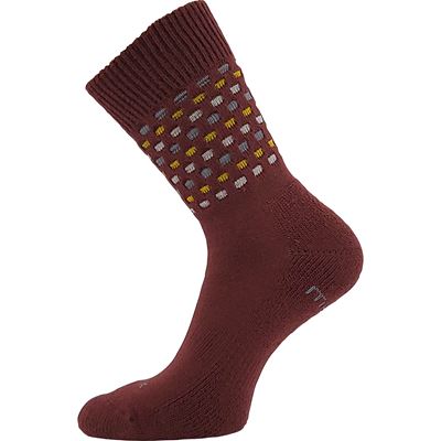 JOHANNA Women's Wool Socks – Burgundy