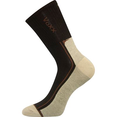 JOSEF thin sports socks with silver BROWN old