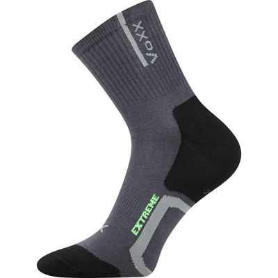 JOSEF thin sports socks with silver DARK GREY