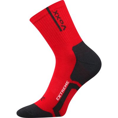 JOSEF thin sports socks with silver RED