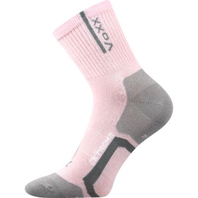 JOSEF thin sports socks with silver PINK