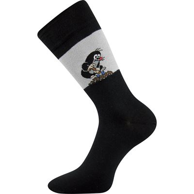 KR 111 formal socks with Mole MIX B image, dark (3 pairs)