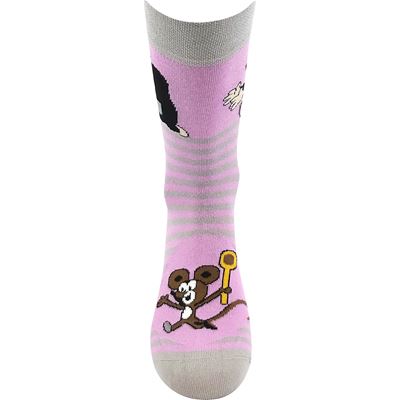 KR 111 dress socks with Mole image MIX 1 colourful (3 pairs)