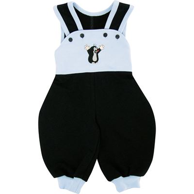 Baby tracksuit with bib KRTEČEK DARK BLUE