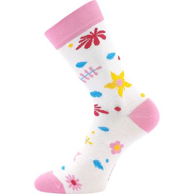 Children's socks KAITO with pictures GIRLS mix D (3 pairs) BOMA 126485 2