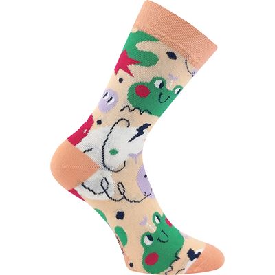 Children's socks KAITO with pictures GIRLS mix E (3 pairs) BOMA 126486 2