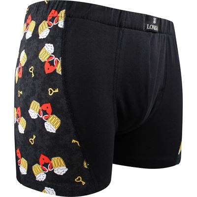 Men's cotton boxer shorts KAMIL PIVO love