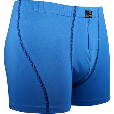Men's cotton boxer shorts KAMIL blue