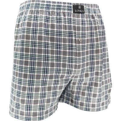KAREL men's boxer shorts made of 100% cotton, CHECK pattern 08