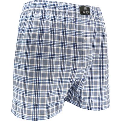 KAREL men's boxer shorts made of 100% cotton, CHECK pattern 10