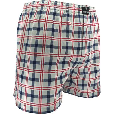 KAREL men's boxer shorts made of 100% cotton, CHECK pattern 06