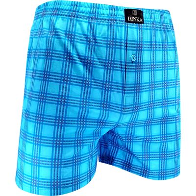 KARLOS men's boxer shorts made of 100% cotton, CHECK pattern 003