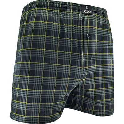 KARLOS men's boxer shorts made of 100% cotton, CHECK pattern 010