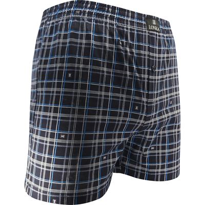 KARLOS men's boxer shorts made of 100% cotton, CHECK pattern 012