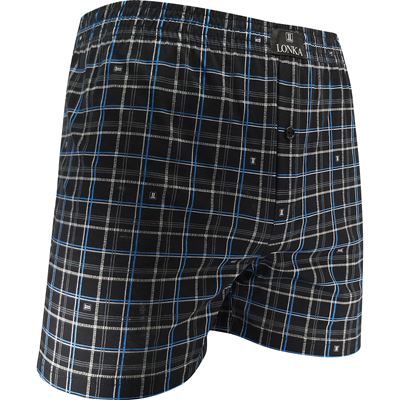 KARLOS men's boxer shorts made from 100% cotton, CHECK pattern 014