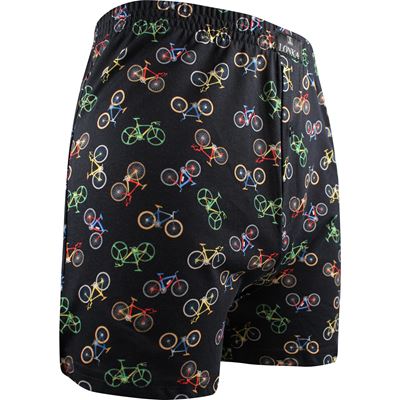 KARLOS men's boxer shorts made of 100% cotton, BIKE pattern, black NEW