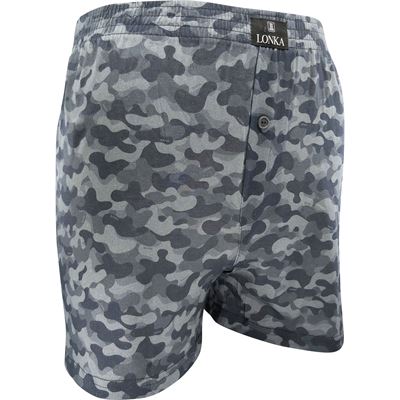 Men's KARLOS boxer shorts, 100% cotton, MASKÁČ pattern