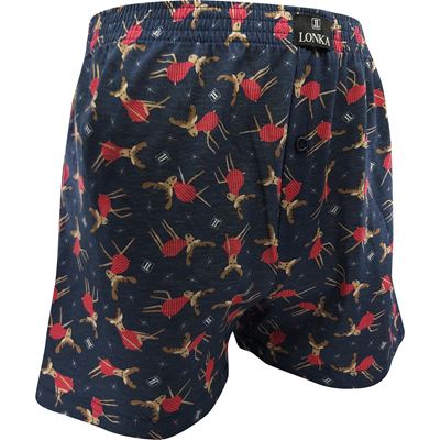 KARLOS men's boxer shorts made of 100% cotton, SOBÍCI II pattern