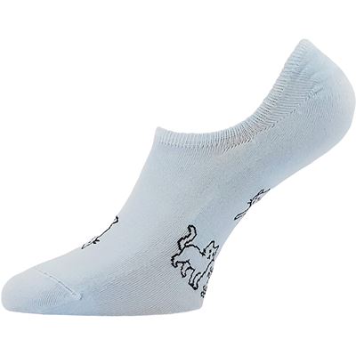 Women's bamboo socks extra low KASKA with the image of CAT (3 pairs) Lonka 127385 4