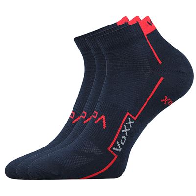 Thin socks KATO silver DARK BLUE