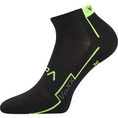 Thin socks KATO silver BLACK