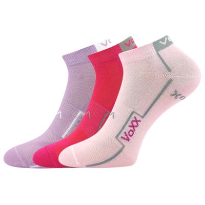 KATOIK thin children's socks with silver GIRLS' mix (3 pairs)