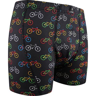 Men's boxer shorts with pictures KEVIN cotton BIKE bicycles colourful