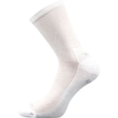 KINETIC sports socks with silver ions, WHITE