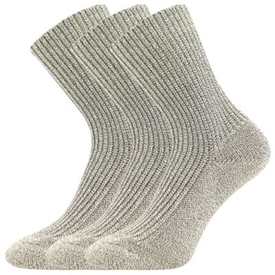 Thick socks KLEŤ melange BEIGE