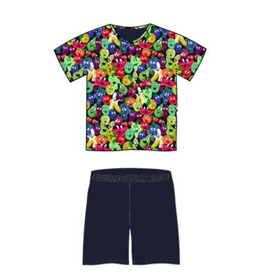 KOFFING colourful FRUIT short-sleeved pyjamas