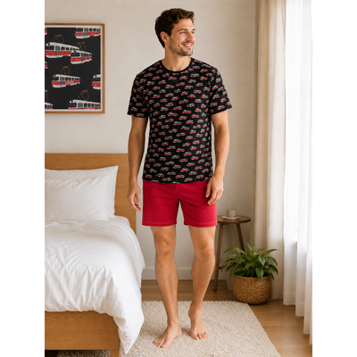 Short-sleeved pyjamas KOFFING TRAMS