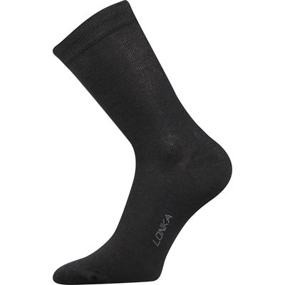 KOOPER light compression socks with silver ions, BLACK