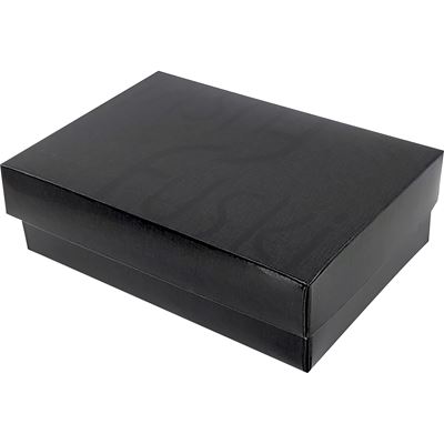Fuski BLACK medium paper gift box