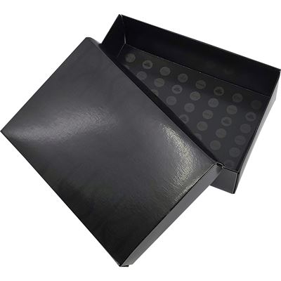 Fuski BLACK medium paper gift box