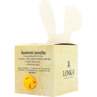 DEASTER picture socks with Easter motif RABBIT