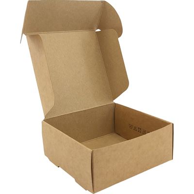 Small NATURAL paper gift box