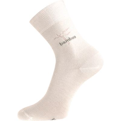 Classic bamboo socks KRISTIÁN thin WHITE