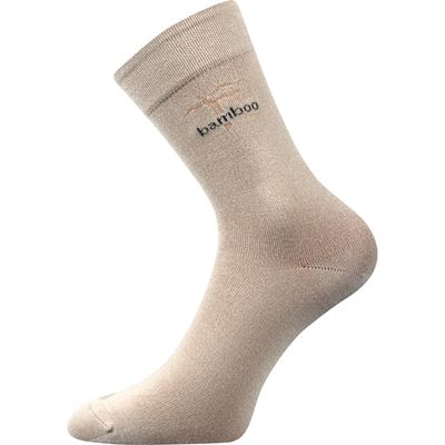 Classic bamboo socks KRISTIÁN thin BEIGE