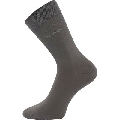 Classic bamboo socks KRISTIÁN thin DARK GREY