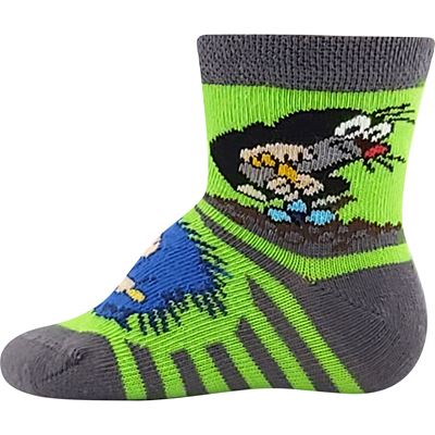 KRTEČEK picture mix baby socks for boys (3 pairs)