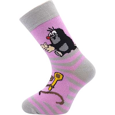Children's socks KRTEK picture GIRLS (3 pairs)