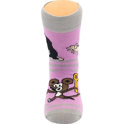 Children's socks KRTEK picture GIRLS (3 pairs)