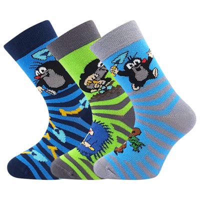 Children's socks KRTEK picture BOYS (3 pairs)