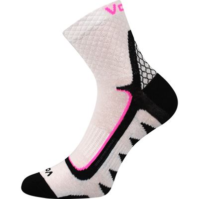KRYPTOX thin sports socks, white