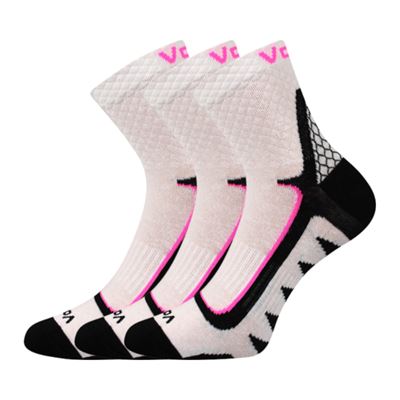 KRYPTOX thin sports socks, white