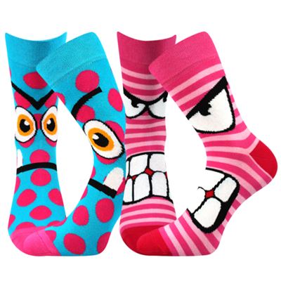 Funny thin socks KSICHTIK mix GIRLS (2 pairs)