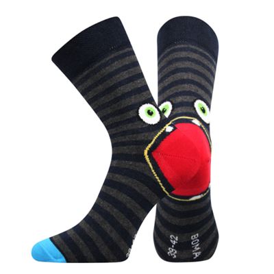 Funny thin socks KSICHTIK mix STRIPED (3 pairs)