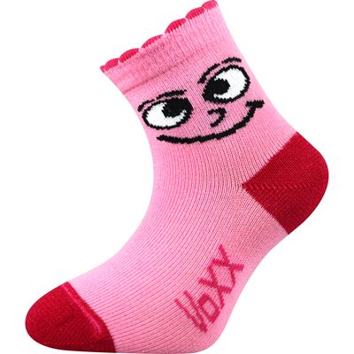 Funny baby socks KUKIK mix girls (3 pairs)